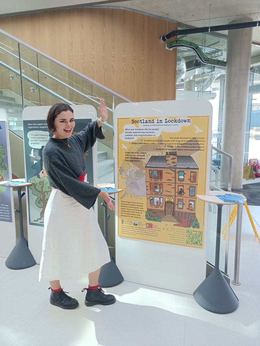 SoofIllustrates's tweet photo. So honoured to be part of the University of Glasgow's "Festival of Ideas" at the Advanced Research Centre (ARC). 

Come check out our posters and come along to grab ur own copy of our graphic series this weekend! https://t.co/2gZBlmSBv0