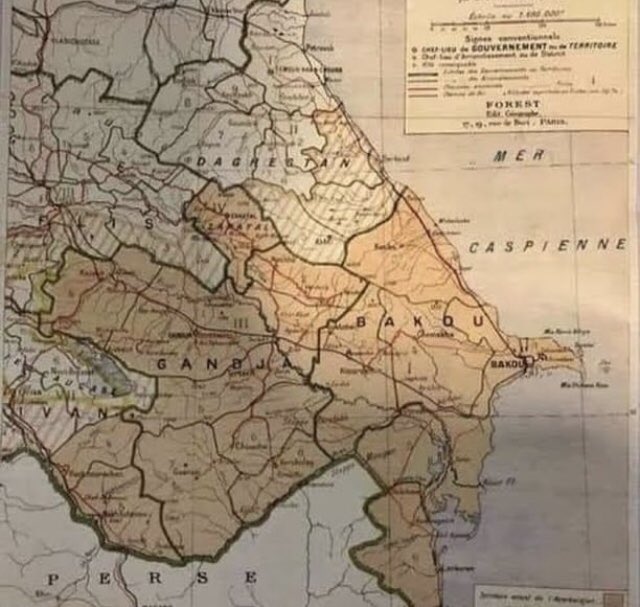 bunyattli's tweet photo. @Ilsavicalex @shafiiimukhtar @axmdli The map below is 1918/1920 borders of 🇦🇿.This is real Azerbaijan actually!But ur “honorable”nation divided our lands into pieces both mentally and phsically. https://t.co/uXYzbvGXL1