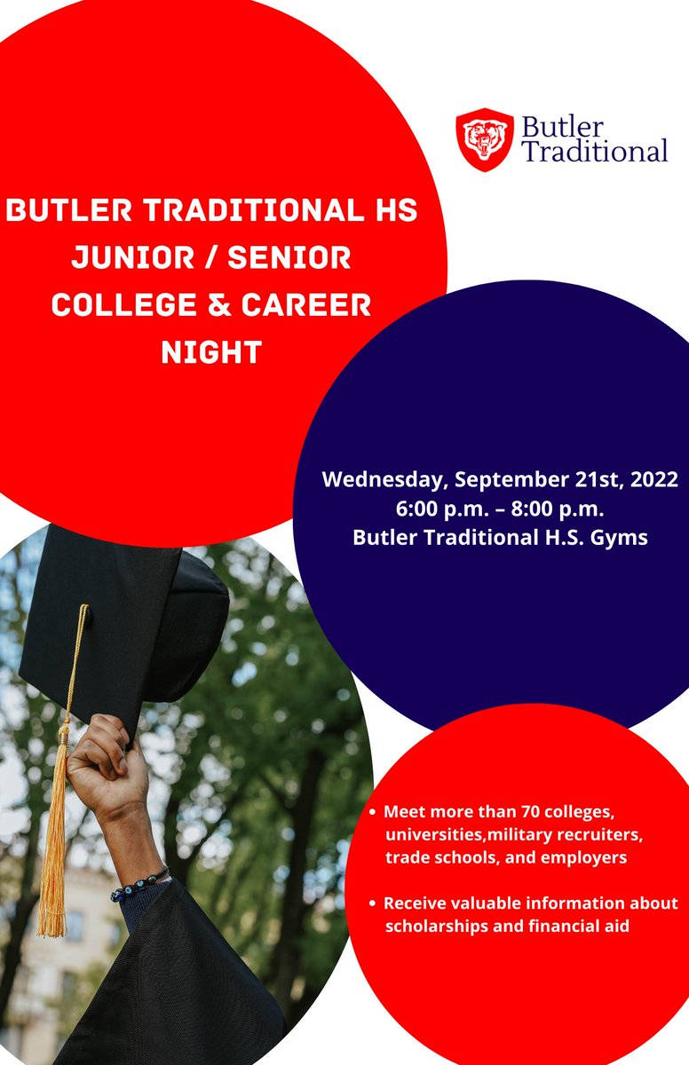 College and Career night is next Wednesday.  Business &amp; Community partners there is still time to reserve a booth.  DM us or call the school for additional information.