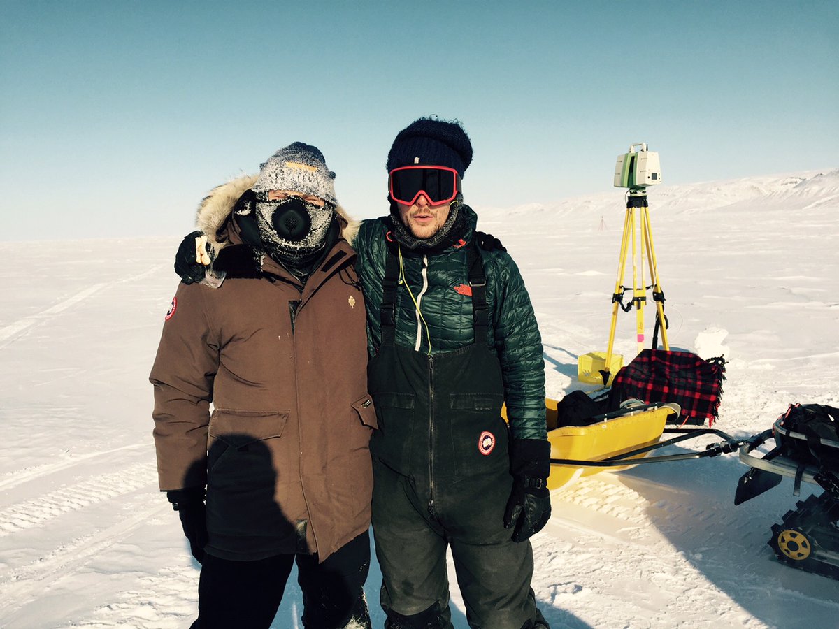 Here’s a young <a href="/jclandy/">Jack Landy</a> on sea ice near Eureka…

Things seem to have progressed well because his new paper is on the cover of Nature…congrats!
nature.com/articles/s4158…