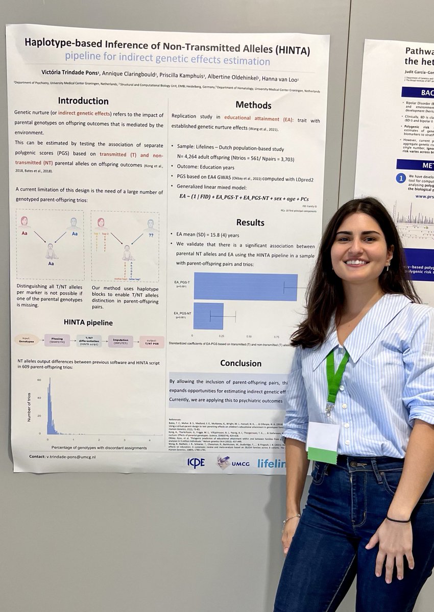 victrindadep's tweet photo. Happy to have presented our pipeline for indirect genetic effects estimation today at #WCPG2022 🧬✨ @AnniqueC @vanloo_hanna https://t.co/oWZ61peaG3
