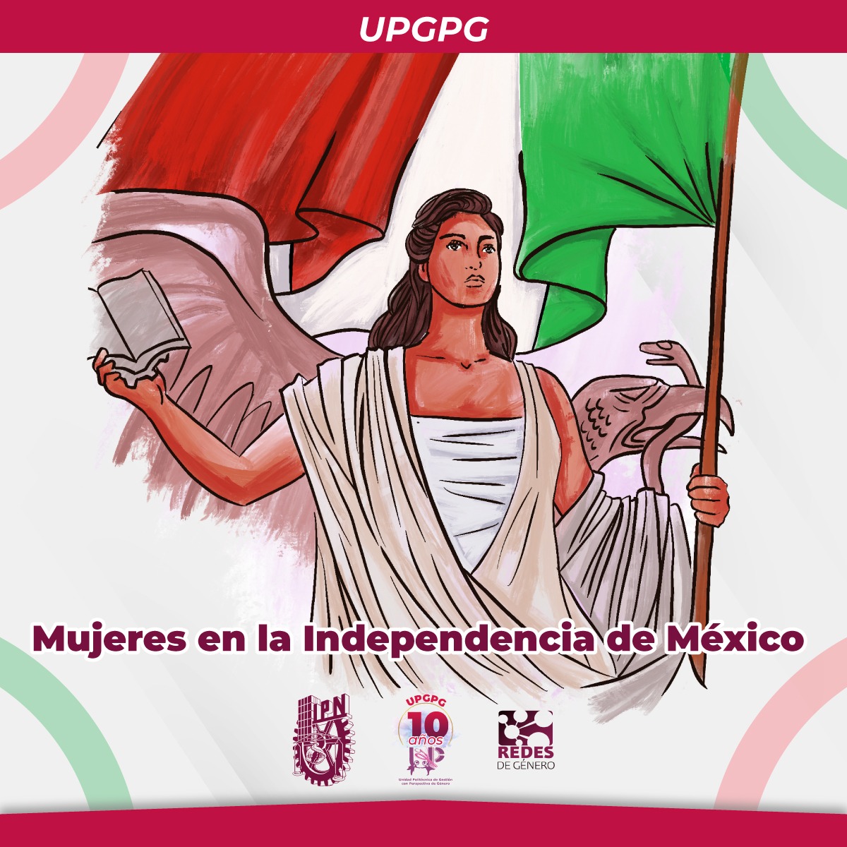 15 de septiembre
"𝐋𝐚𝐬 𝐌𝐮𝐣𝐞𝐫𝐞𝐬 𝐞𝐧 𝐥𝐚 𝐈𝐧𝐝𝐞𝐩𝐞𝐧𝐝𝐞𝐧𝐜𝐢𝐚 𝐝𝐞 𝐌𝐞́𝐱𝐢𝐜𝐨"

Hoy las conmemoramos.
¡¡𝙌𝙪𝙚́ 𝙫𝙞𝙫𝙖𝙣 𝙡𝙖𝙨 𝙈𝙪𝙟𝙚𝙧𝙚𝙨 𝙄𝙣𝙙𝙚𝙥𝙚𝙣𝙙𝙚𝙣𝙩𝙞𝙨𝙩𝙖𝙨!!

#15deSeptiembre #MujeresEnLaIndependencia #IPN #UnidadDeGénero