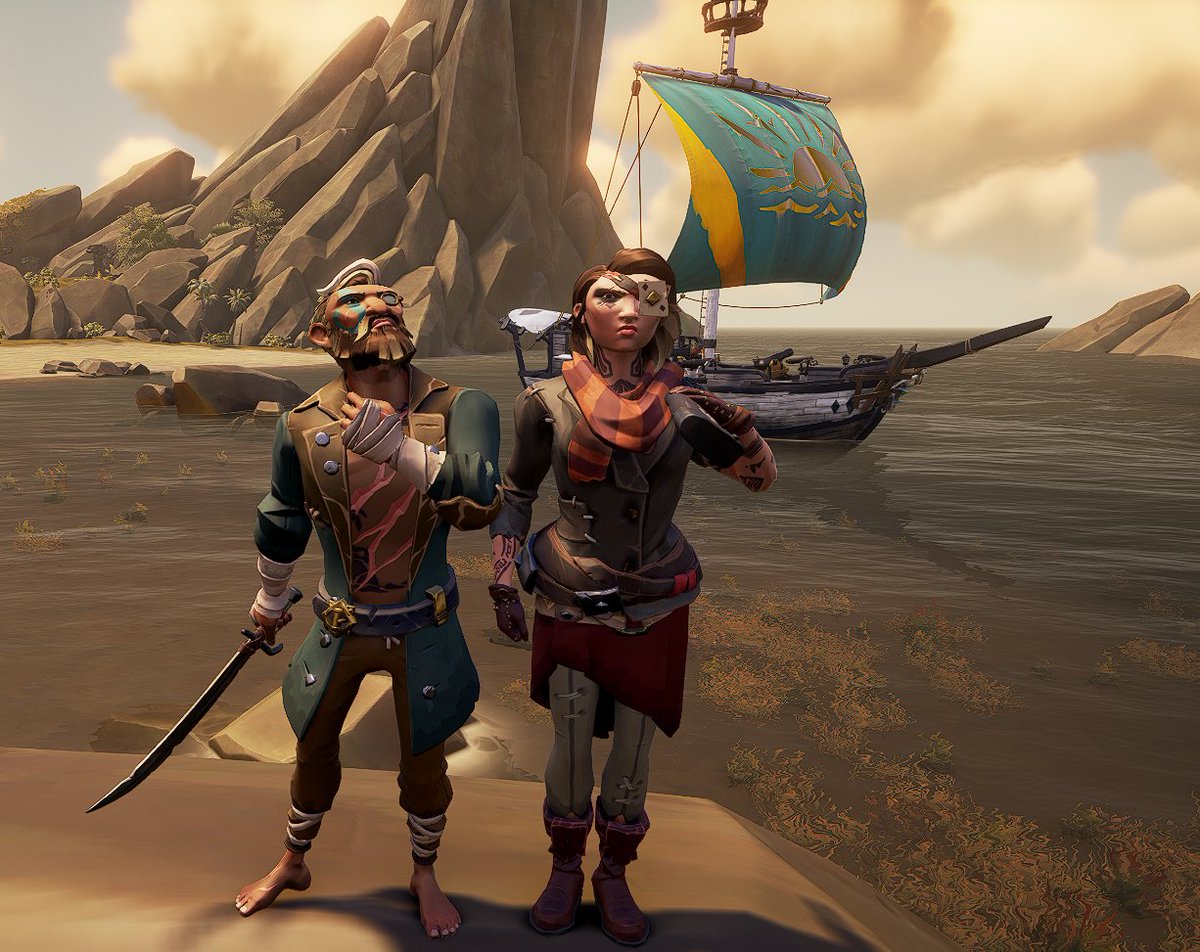 Moee2003's tweet image. Shores of Gold hits differently every time. I'll never get tired of SoG or Glitterbeard. Two of the most beautiful things that SoT has to offer.
#SeaOfThieves @SeaOfThieves