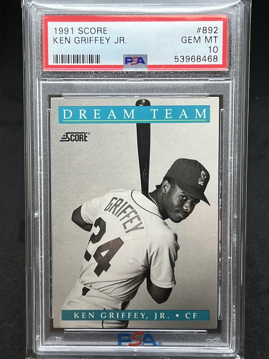 Score had some great insert sets. Junk wax Wednesday is the 1991 Score Dream Team number 892.