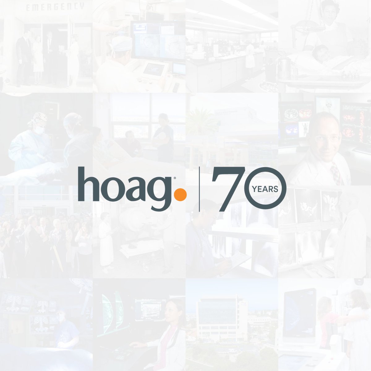 There is only one Hoag. For seven decades we have been a revolutionary game changer. Our visionary approach combines bold innovation with servant leadership. We empower you, the people we serve on your journey to achieve your best health. #70YearsofHoag #EmpoweredbyHoag
