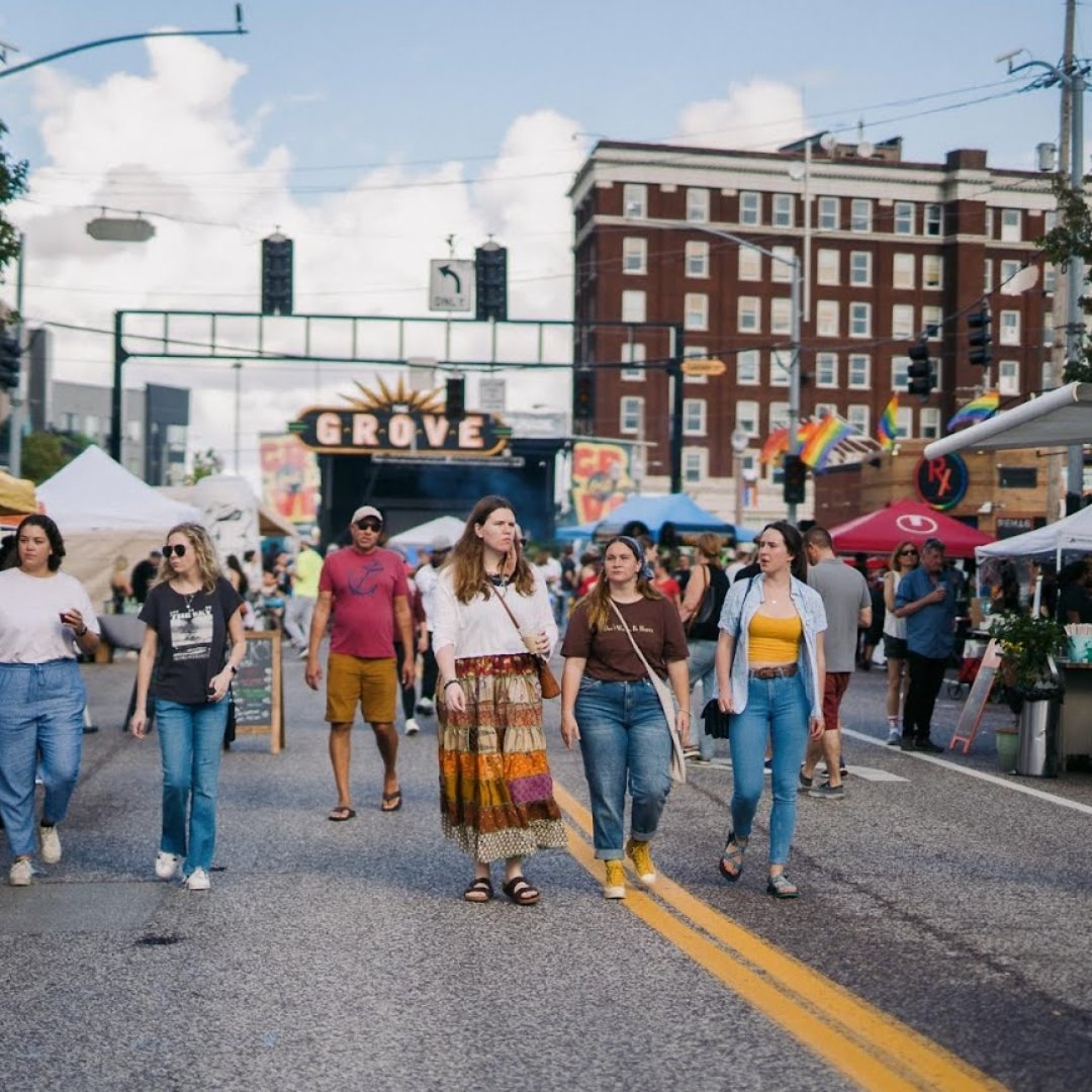 Last call to vendors in STL! Register your spot at GroveFest before the deadline *tomorrow* September 15th at 5:00pm to be a part of the festival. Link in bio. 

#thegrovestl #grovefest2022 #grovefeststl #stlmade