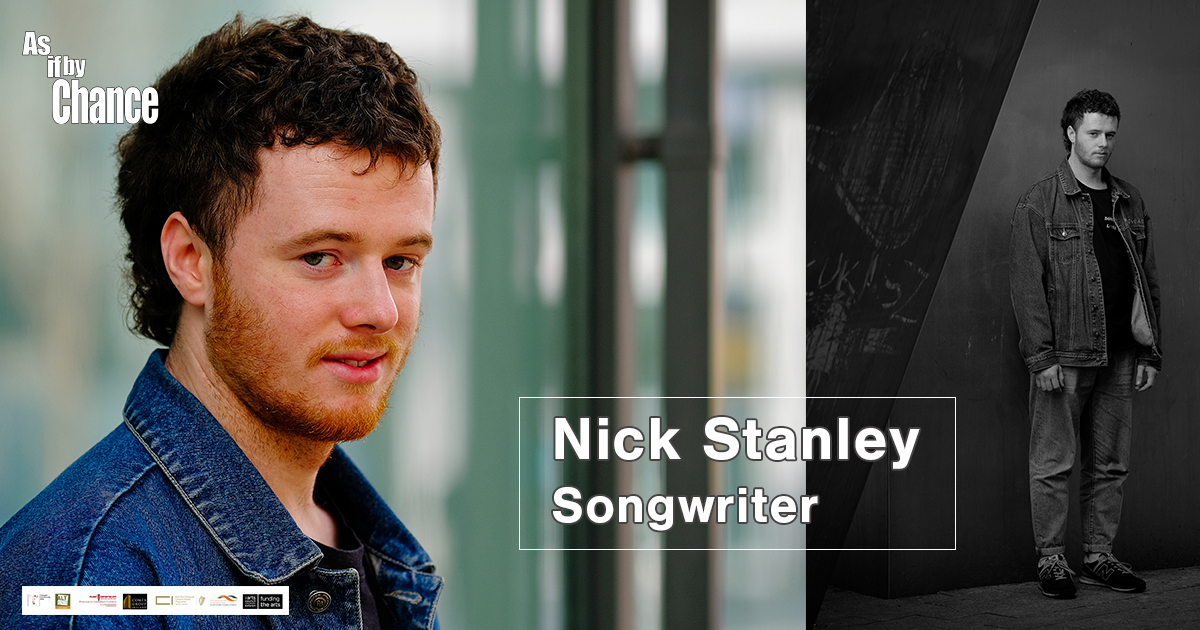 Our second songwriter to feature in As If By Chance is Nick Stanley.  As If By Chance runs from Sept 21-24 Ticket available at eventbrite.ie/.../as-if-by-c… #asifbychance <a href="/AltEnts/">Alt Ents</a> <a href="/MusicGenSD/">Music Generation SD</a> <a href="/creativeirl/">Creative Ireland</a> <a href="/artscouncil_ie/">The Arts Council / An Chomhairle Ealaíon</a> <a href="/sdublincoco/">SDCC</a>
