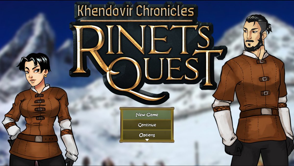 Rinets_Quest's tweet photo. Khendovir Chronicles Rinet’s Quest is an HRPG 🔞 game where you take control of Diana and Zack, two warriors that must discover the truth about an attack on their village and fight an ancient threat.

Download the game demo on bio

#rpgmaker #gaming #hrpg #hentai #eroge https://t.co/BHkPTyIjkn