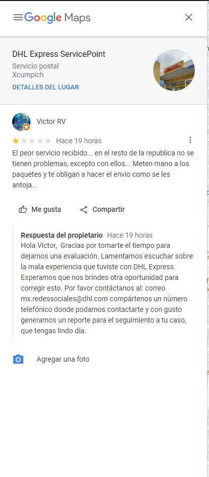 Victor_estudi's tweet photo. @DHLMex @DHLMexayuda @DHLAmericas ante la nula respuesta despues de haber enviado el correo como mencionan, acudire a las redes sociales para ver si ahora si tengo respuesta... https://t.co/YuV6nHsd8p