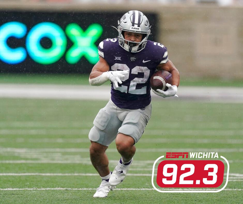 ESPNWichita's tweet photo. Want a pair of tickets to #KStateFB - Tulane with VIP tent access? We got you 👊🏼 1. Follow us, 2. Retweet. That’s it! Bonus entries if you share/tag someone you want to take in the thread! Winner will be chosen Thursday at 12 pm and must pick up tickets at our studio. #KState https://t.co/AfdnyxRDq9