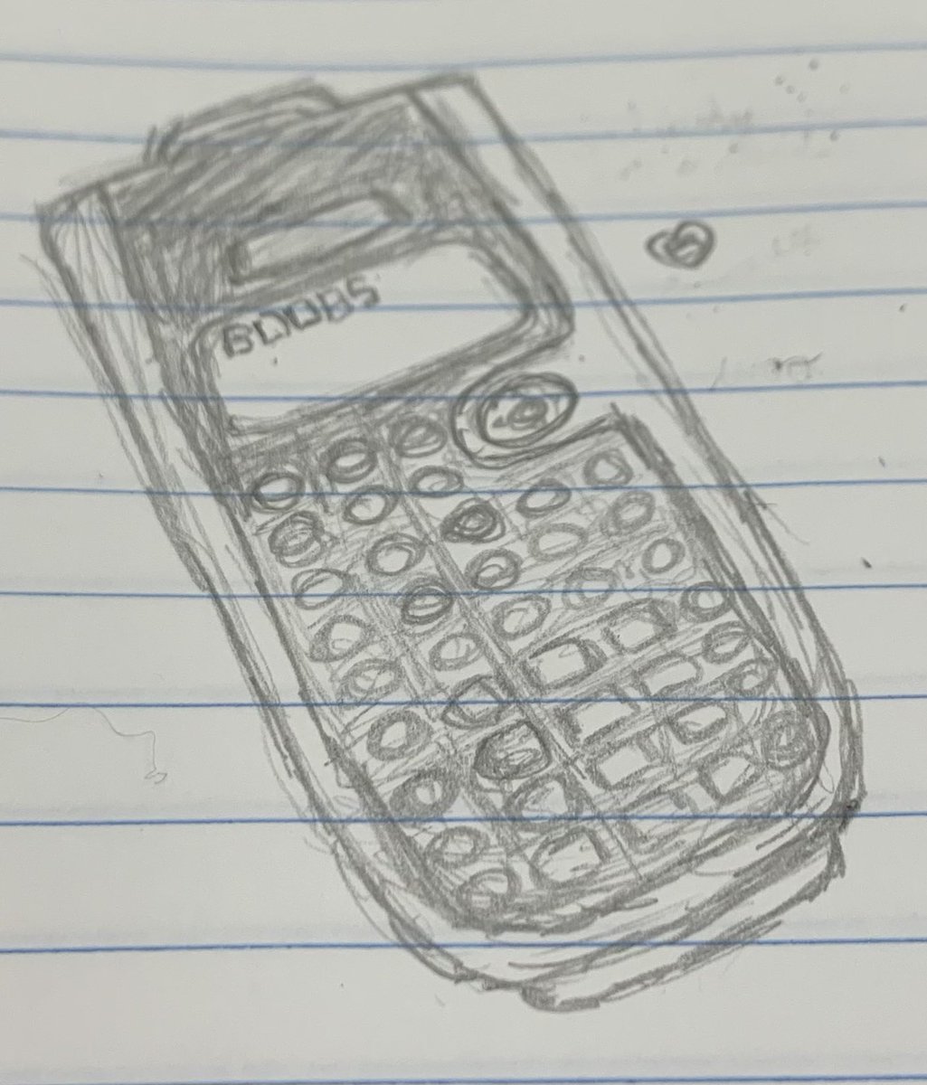 EanimeiCCC's tweet photo. random shit i made in math class when drawing my calculator https://t.co/G2p99nPWBZ