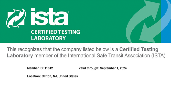 csanalytical's tweet photo. CS Analytical Achieves ISTA Certification for Package Testing.  As an ISTA Certified Laboratory, clients can feel confident that the work we perform will help to reduce the risk of package shipment damage from the distribution cycle
https://t.co/K46kuIrpc1
@ISTAconnect https://t.co/dc9UtyxQje
