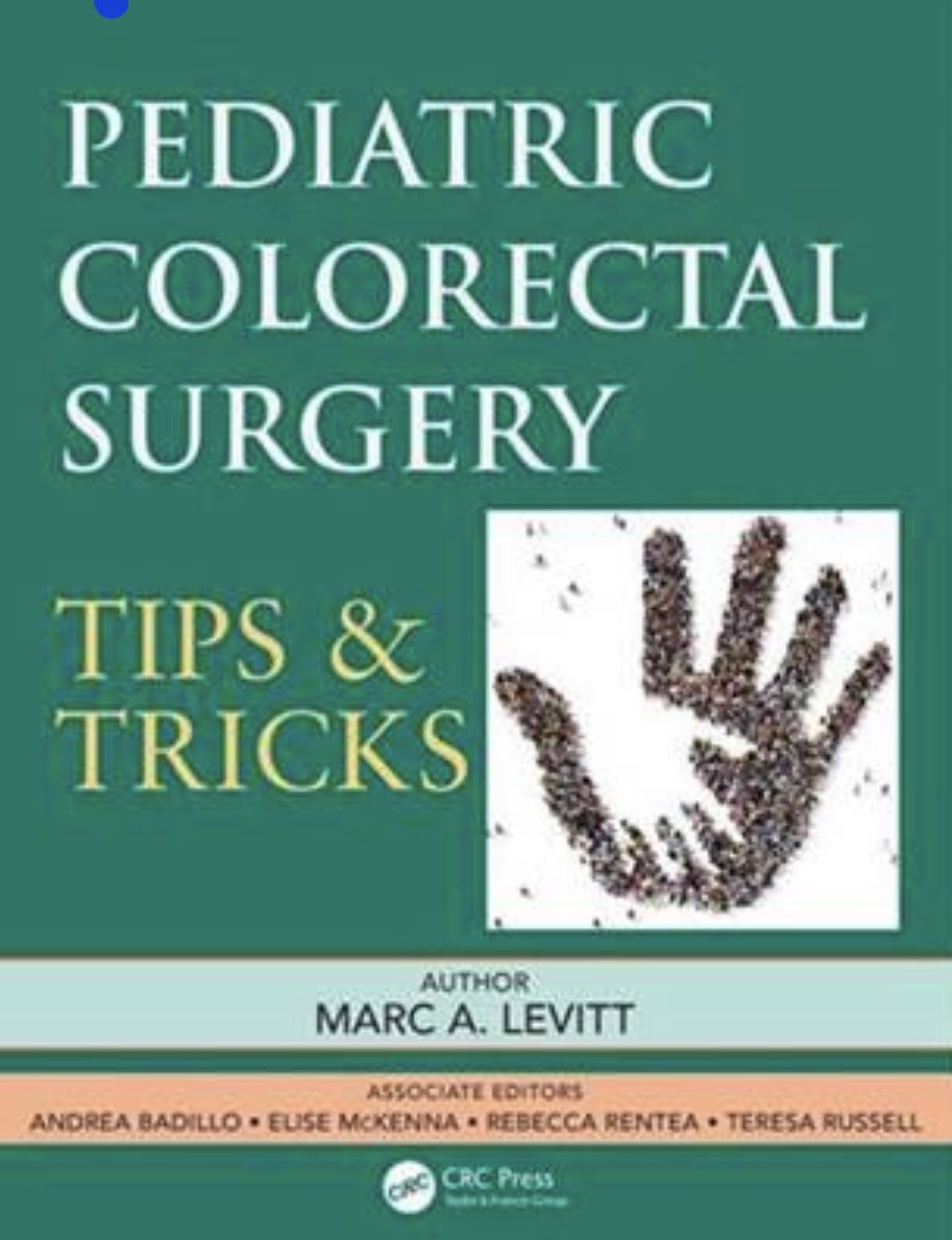 MarcLevittMD's tweet photo. Pediatric Colorectal Surgery, Tips and Tricks is out!  https://t.co/vz4SubfgbN The discount code is MAL22 - valid until  30 November 2022. #pediatriccolorectal @CTOverseas1 @ChildrensNatl https://t.co/24C9qwghGI