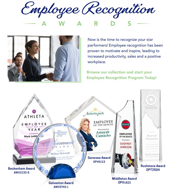 Awards - Now is the time to recognize your star performers! Employee recognition has been proven to motivate and inspire, leading to increased productivity, sales and a positive workplace. #awards #employeerecognition