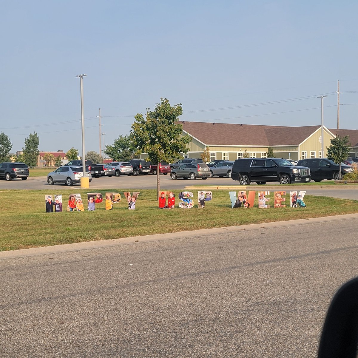 Such a fun sight to see coming into work today. Have you thanked a DSP today? #DSPWeek