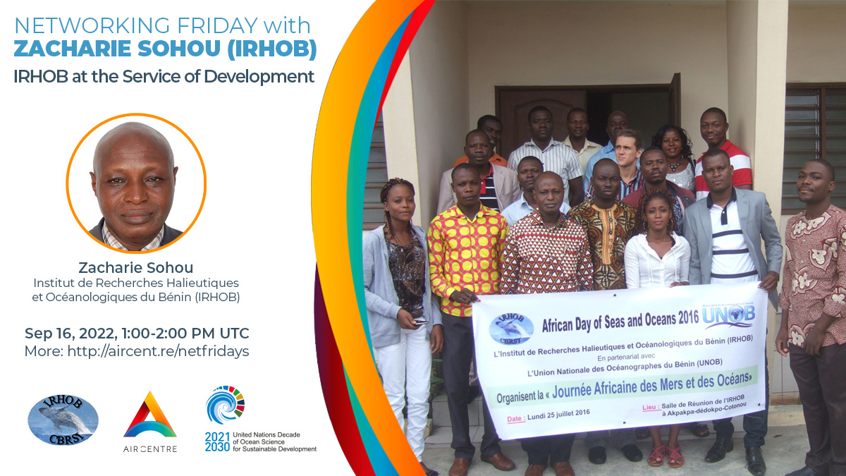 AIRCentre_org's tweet image. This FRIDAY. Sept 16th, 1:00 PM UCT -  IRHOB at the Service of Development - us02web.zoom.us/webinar/regist… #netfridays with Dr Zacharie Sohou aircent.re/ZacharieSohou #Benin🇧🇯