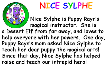 PuppyRayn's tweet photo. @KConnerWriter @r_a_salvatore @totalmannen @ruthcherri @AssalRad Puppy Rayn's Teacher, Sylphe, Is a Desert elf from the Southern Continent!

https://t.co/sTqSLNvokG

She's also the main character in the pilot script for Sylphe's Cottage - a Mr Rogers Style children's show.

We're hoping it gets picked up! https://t.co/6itpvQNYbv