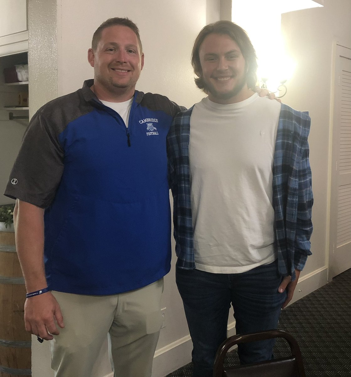 We had the opportunity to speak at the Rotary club today at the Cambridge Country Club with senior captain Andy Ogle. #wearecambridge