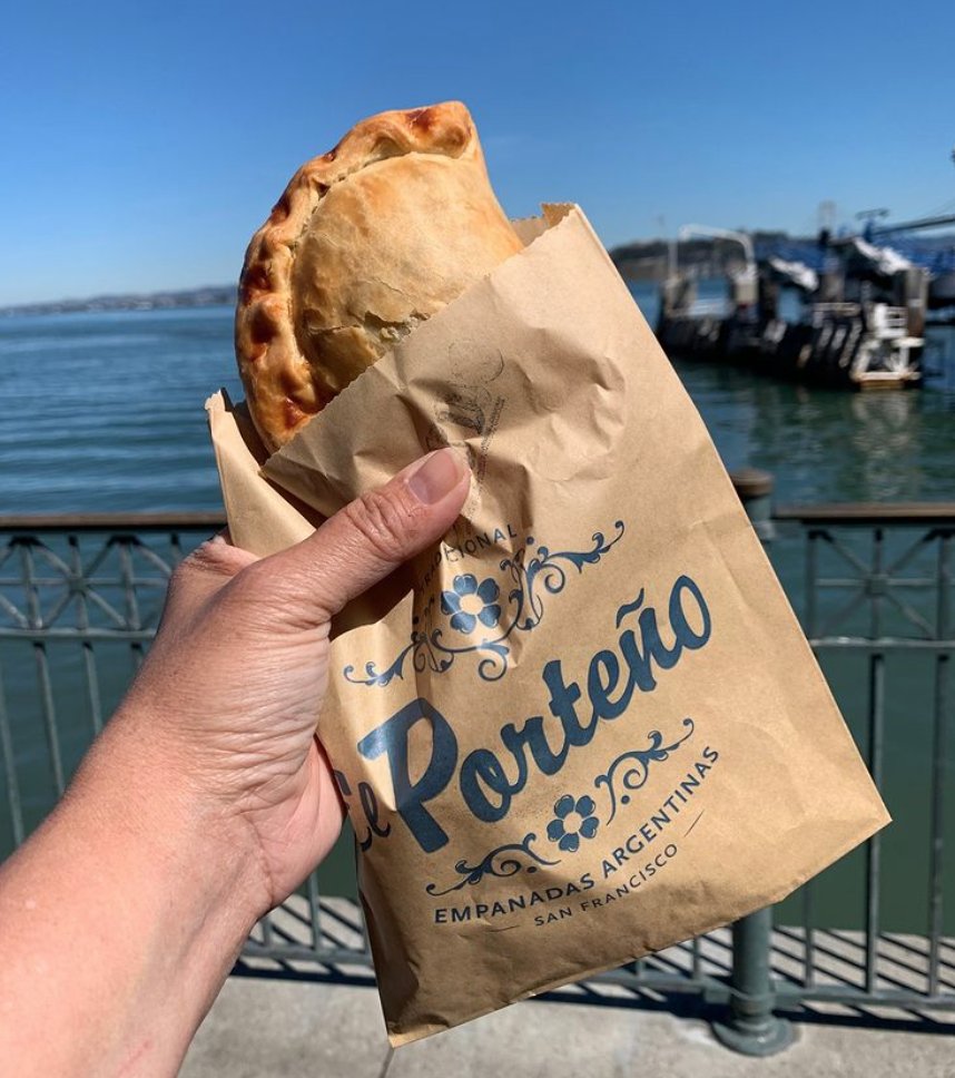Anytime is snack time when you're spending the day at the waterfront. Head to <a href="/ElPorteno/">El Porteño Empanadas</a> for perfect hand-held empanadas to enjoy on the go or taking in the beautiful bay views. 📸: El Porteno