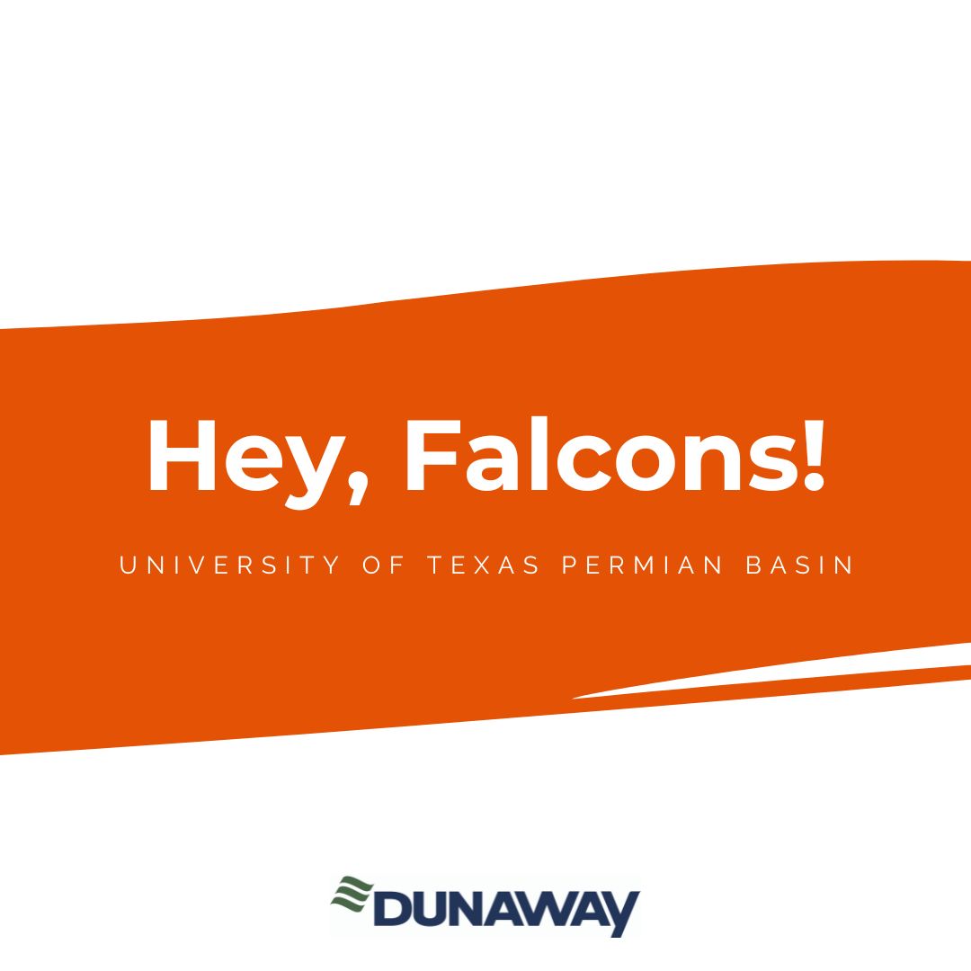Calling all Falcons! If you’re looking for an exciting and challenging internship, come find us at the <a href="/utpb/">UT Permian Basin</a> College of #Engineering Internship fair today, September 14th from 11:00 AM - 2:00 PM and learn more about what it means to be an #internofdunaway!