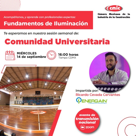 CmicSinaloasur's tweet photo. #CapacitarEsConstruir
Este miércoles por vía Zoom nos acompañarán expertos de la marca ENERGAIN, con el tema "Fundamentos de Iluminación" dirigido a la Comunidad Estudiantil.
¡Te esperamos!
Aproveche y Regístrate 👉https://t.co/JGBfcuLo2f https://t.co/glqswnCa9G