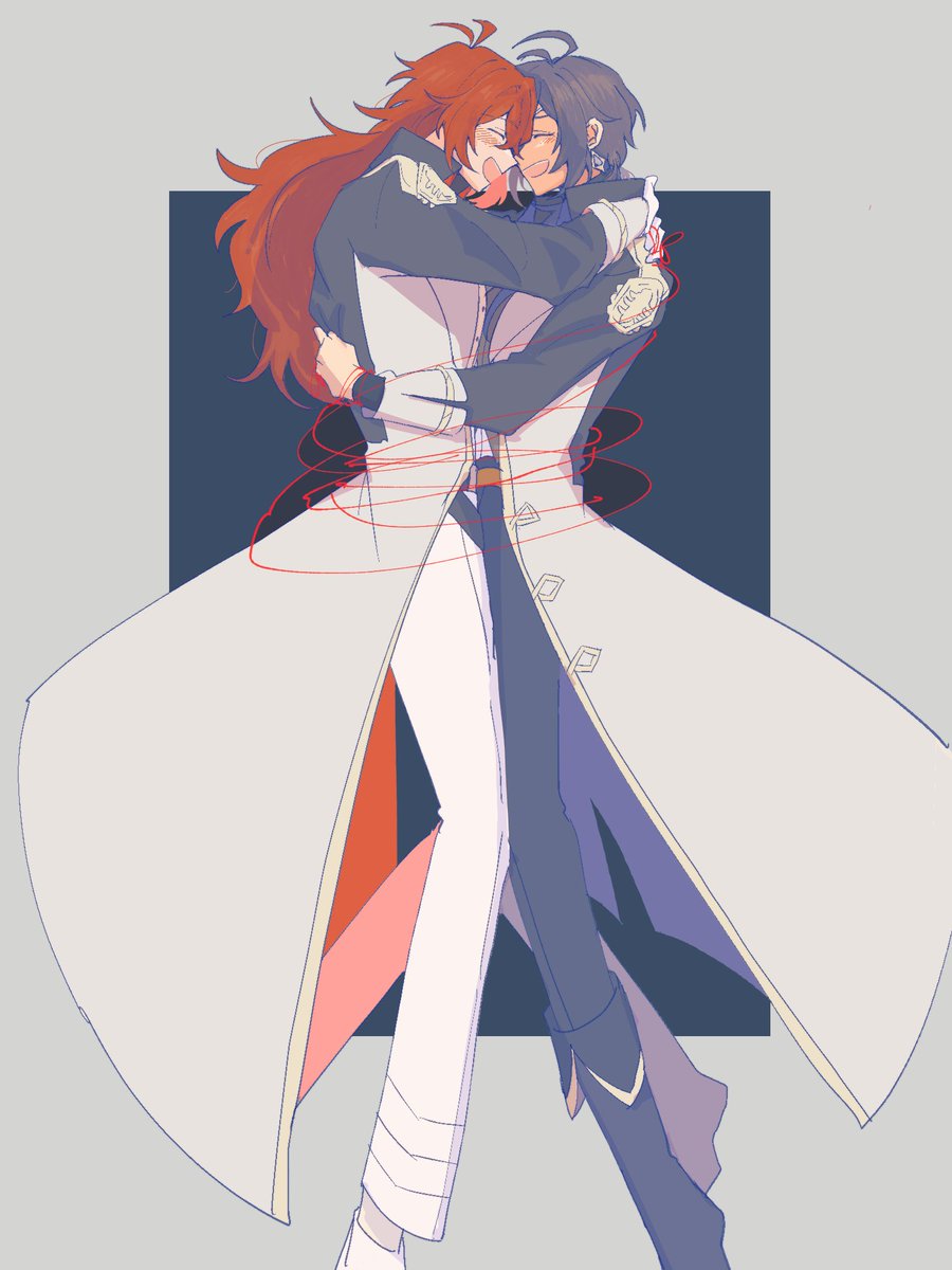 8Ca98p's tweet photo. ディルガイ　双子のような https://t.co/rDrB688Wsr