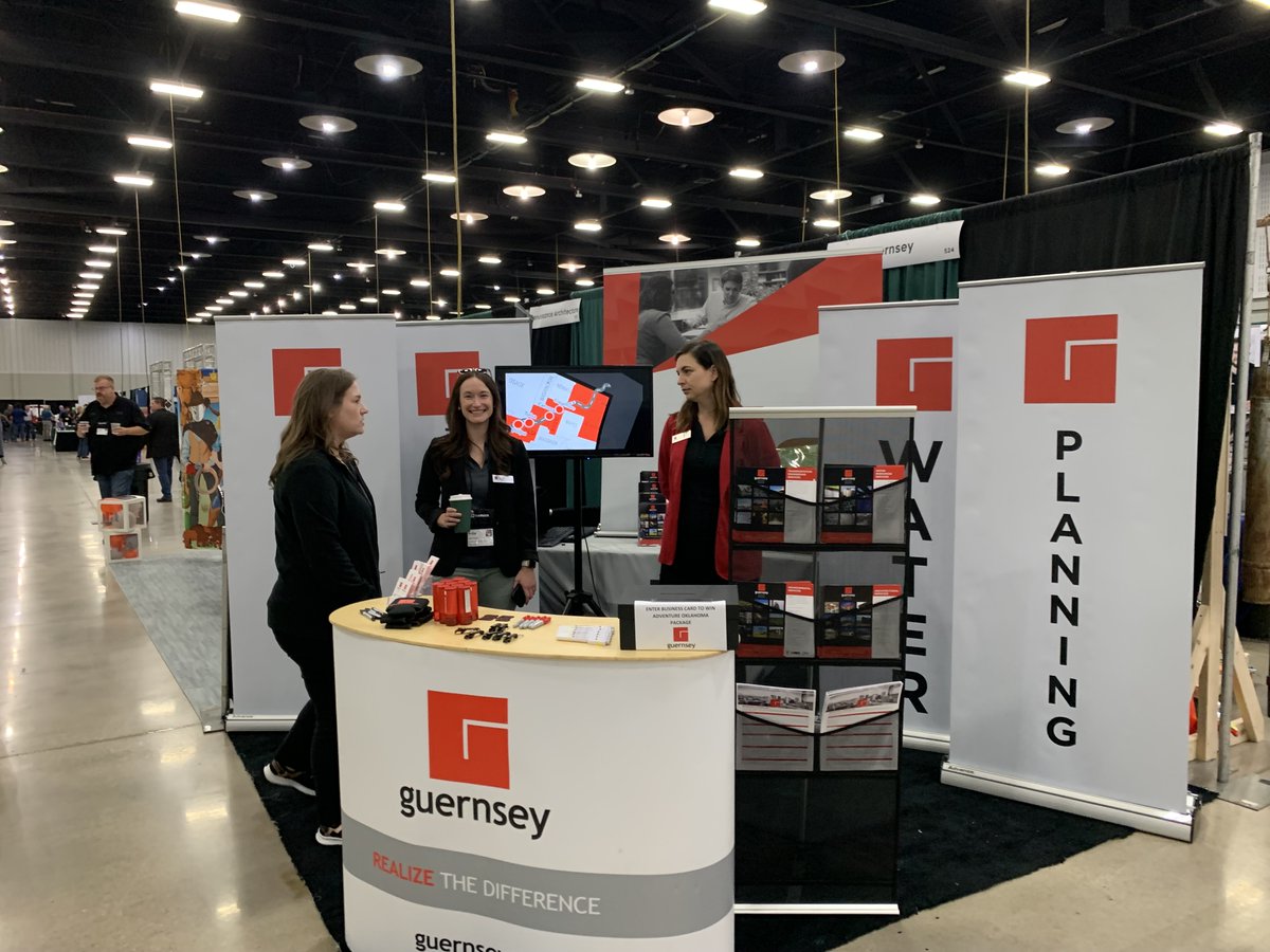 guernsey_us's tweet photo. Great day for the OML Annual Conference and Guernsey is geared up to share our planning, transportation, environmental, and water resource services. Stop by and get a KICK on Route 66!
#Realizethedifference #Guernsey https://t.co/ruoeEadkI4