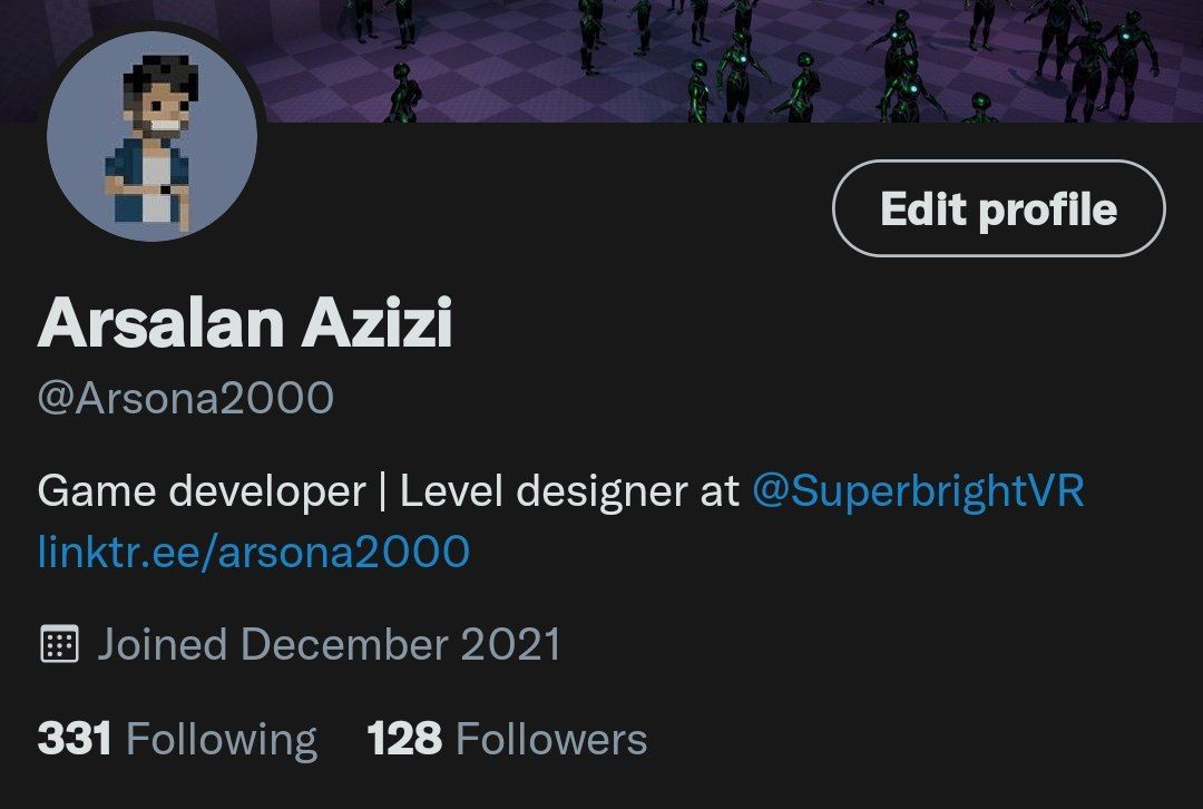 Arsona2000's tweet photo. I'm happy to announce that I'm now working as a Level Designer at @SuperbrightVR https://t.co/ETD9qzHpE0