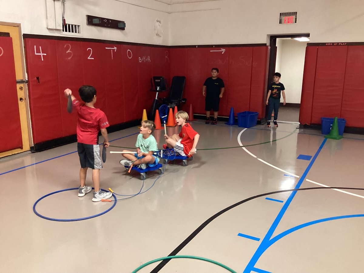 #ewlearns #physed More creative tactics in “Island Hopper.”