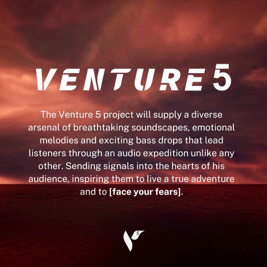 venture5music's tweet photo. Welcome to Venture 5 https://t.co/VQDJDptjBv