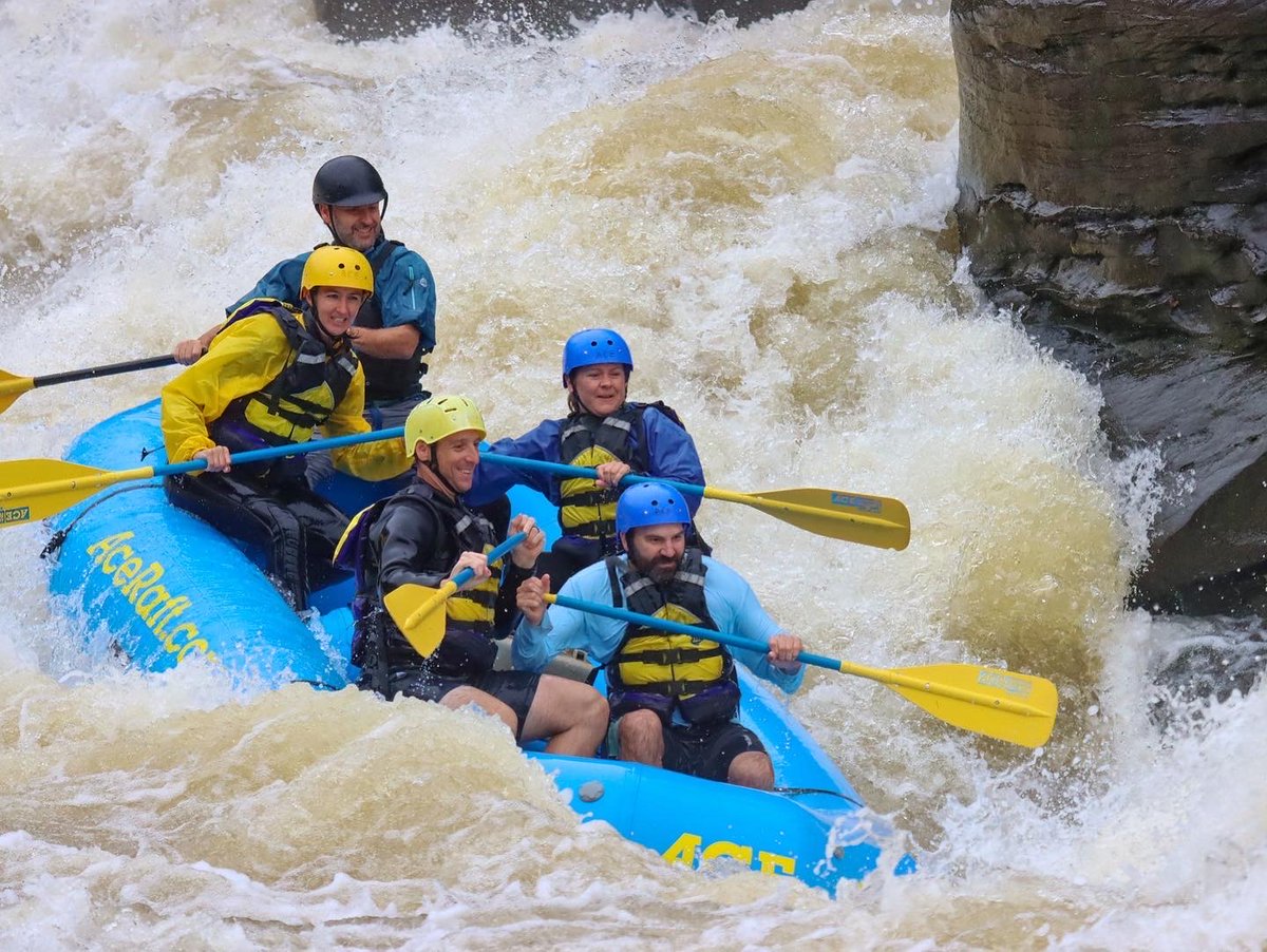 Where is the world is our @HCSFLEx Team? Our teacher, Ms. Smithley just came back from whitewater rafting in West Virginia! Where will our FLEx team show up next?
