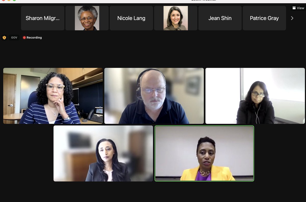 thanks @NIH_COSWD for the opportunity to participate in your seminar on diversity in pharma. I learned a lot. <a href="/NIH_OITE/">NIH Office of Intramural Training & Education</a> offers career development resources for <a href="/IRPatNIH/">NIH Intramural</a> trainees. Many resources are open to people outside NIH. Info @ training.nih.gov