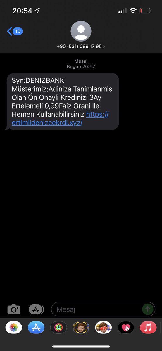 faruksch's tweet photo. Sevgili @DenizBank senden gelmediğini biliyorum ama yine de seni uyarayım dedim. Belki bir uyarı yayınlarsınız. https://t.co/q4uJxK8cej