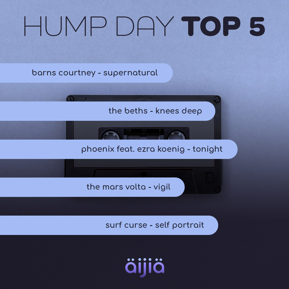 It's another Wednesday... IYKYK ▶️ it's #HumpDay TOP 5 playlist time! 
The weekly list of new-ish tracks we're spinning to get you through the rest of the week! 

#Listen and enjoy along with all previous weeks via the link in our bio 🎧🔥

#NFTCommunity #SpotifyPlaylists