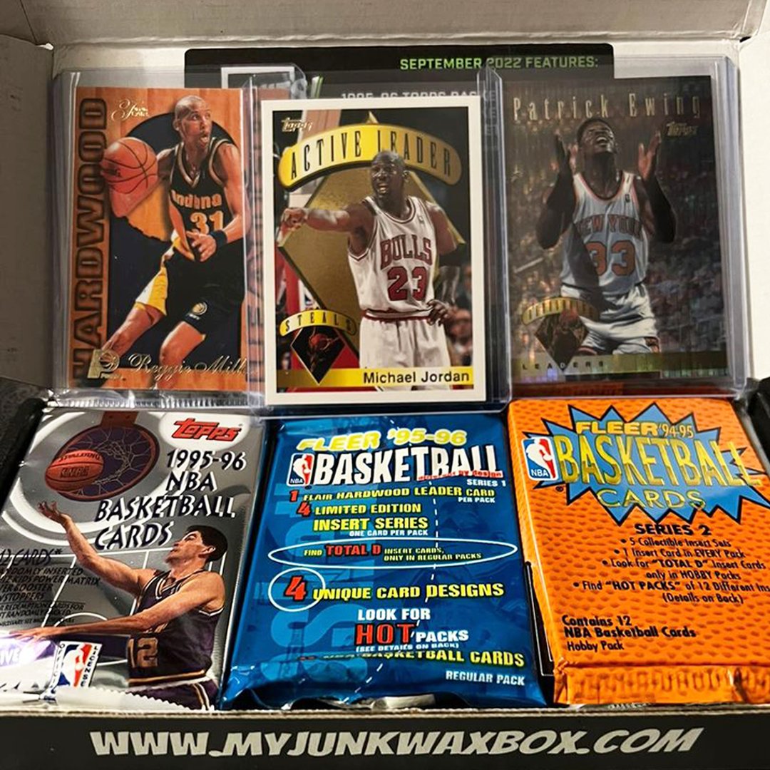 yoaaandry pulled an MJ and a POWER BOOSTERS Patrick Ewing from his September box!  🔥🔥🔥