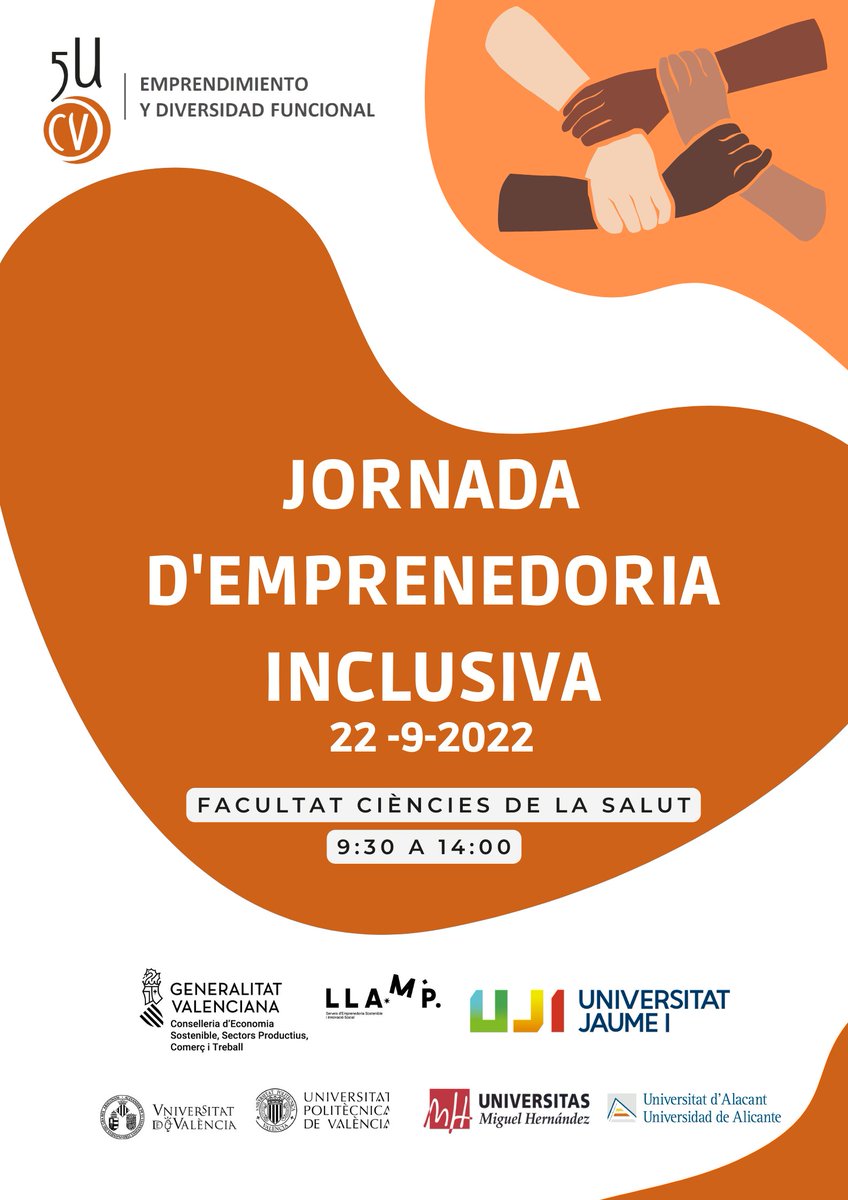 🗓️ Nuestra directora de #Talento Externo y #Transformación, Ana Pilar Cruz Boluda, participa el próximo 22 de septiembre en la “Jornada de #EmprendimientoInclusivo' de la @UJIuniversitat. Consulta toda la información aquí 🔗 uji.es/serveis/increa… #SomUJI #SomosUJI