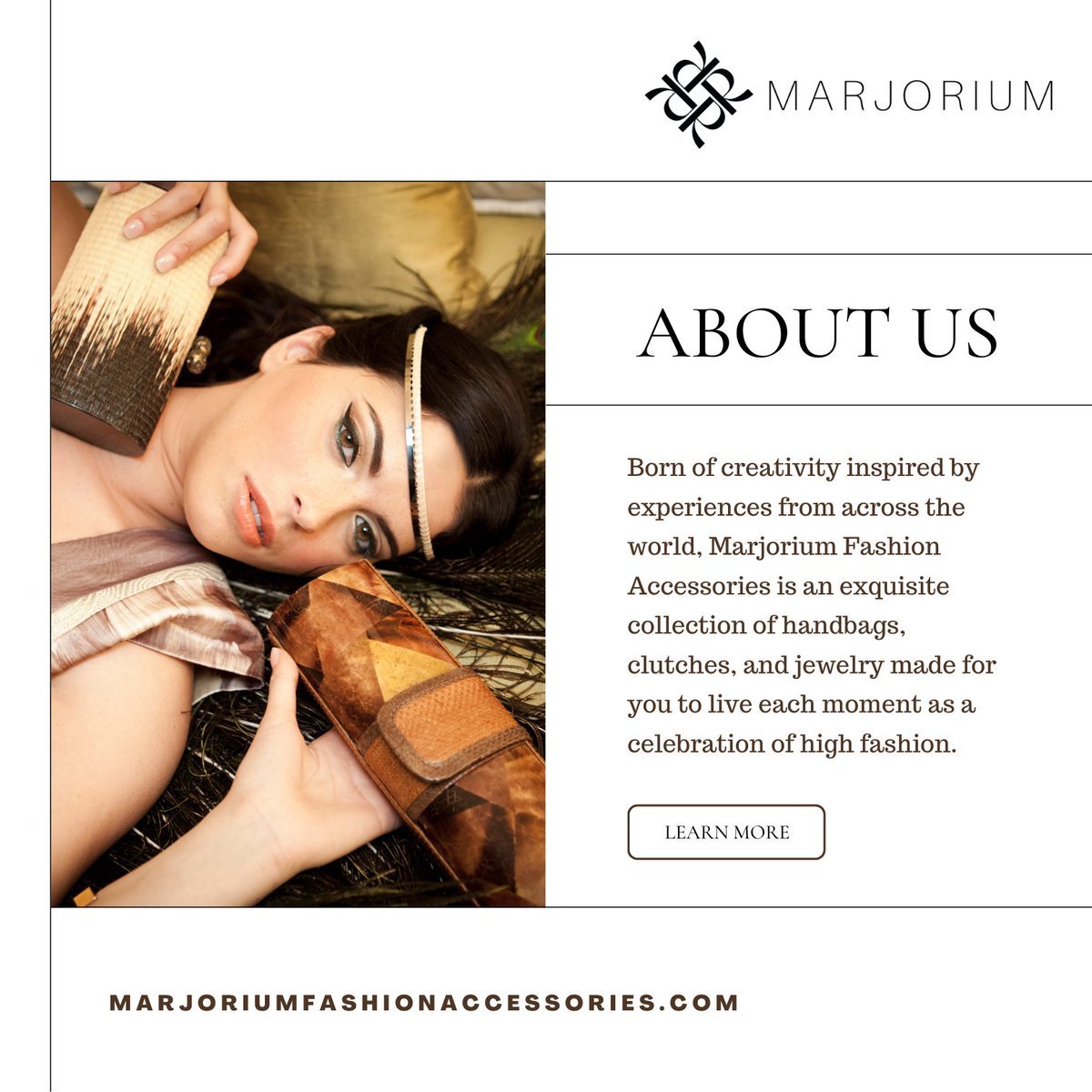 Learn what makes Marjorium Fashion Accessories exquisite, exotic, indelible, engaging, and timeless! ✨

Shop our collection today!: loom.ly/Jd3E_Ck 💎

#fashion #accessories #handbags #fashionaccessories #luxury #luxuryfashion <a href="/MarjorieRenner/">Marjorie Renner</a>
