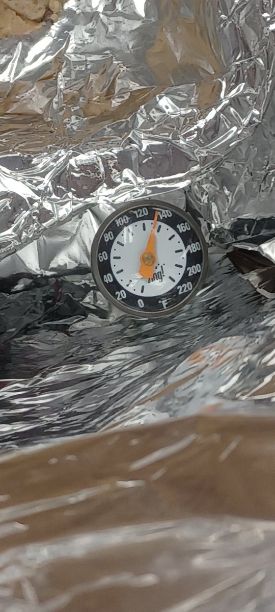 MrBell_Educator's tweet photo. My Environmental Science class baked home made cookie dough with a Solar Oven today! 🌞 We had fun with the whole process and completed an experiment questionnaire to be able to share their thoughts with the class about the experience. 🍪 🍪 🍪
 #highschool #teacher #Science https://t.co/YW0b6BwSP5