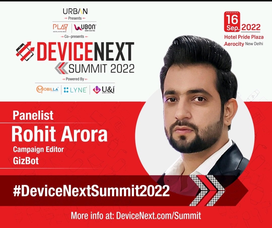 rohitarora_25's tweet photo. Join us at DeviceNext Summit 2022 to gain insights on how brands and consumer tech manufacturers decide on strategies, product marketing &amp; roadmap to enhance the end-user experience.
#Devicenextsummit2022 
#technology 
#productmarketing https://t.co/wtMFtTrKef