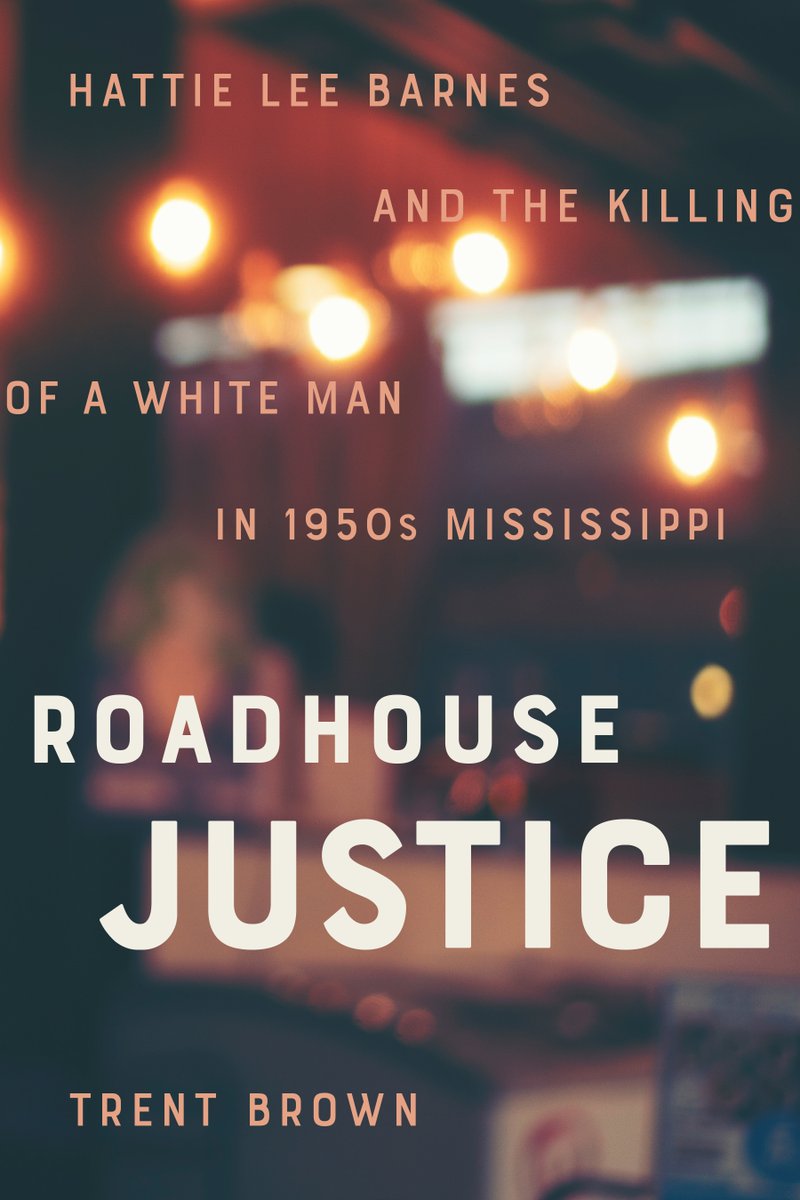 lsupress's tweet photo. "A true crime narrative that seems at once familiar and mystifying."—Stephanie R. Rolph

"Diligently researched, absorbing, and clearly written... Historiography at its best.”—Riché Richardson

Happy #pubday to "Roadhouse Justice," by @trentalanbrown! https://t.co/iIkwsLuQtz https://t.co/JLtTxsZJPI