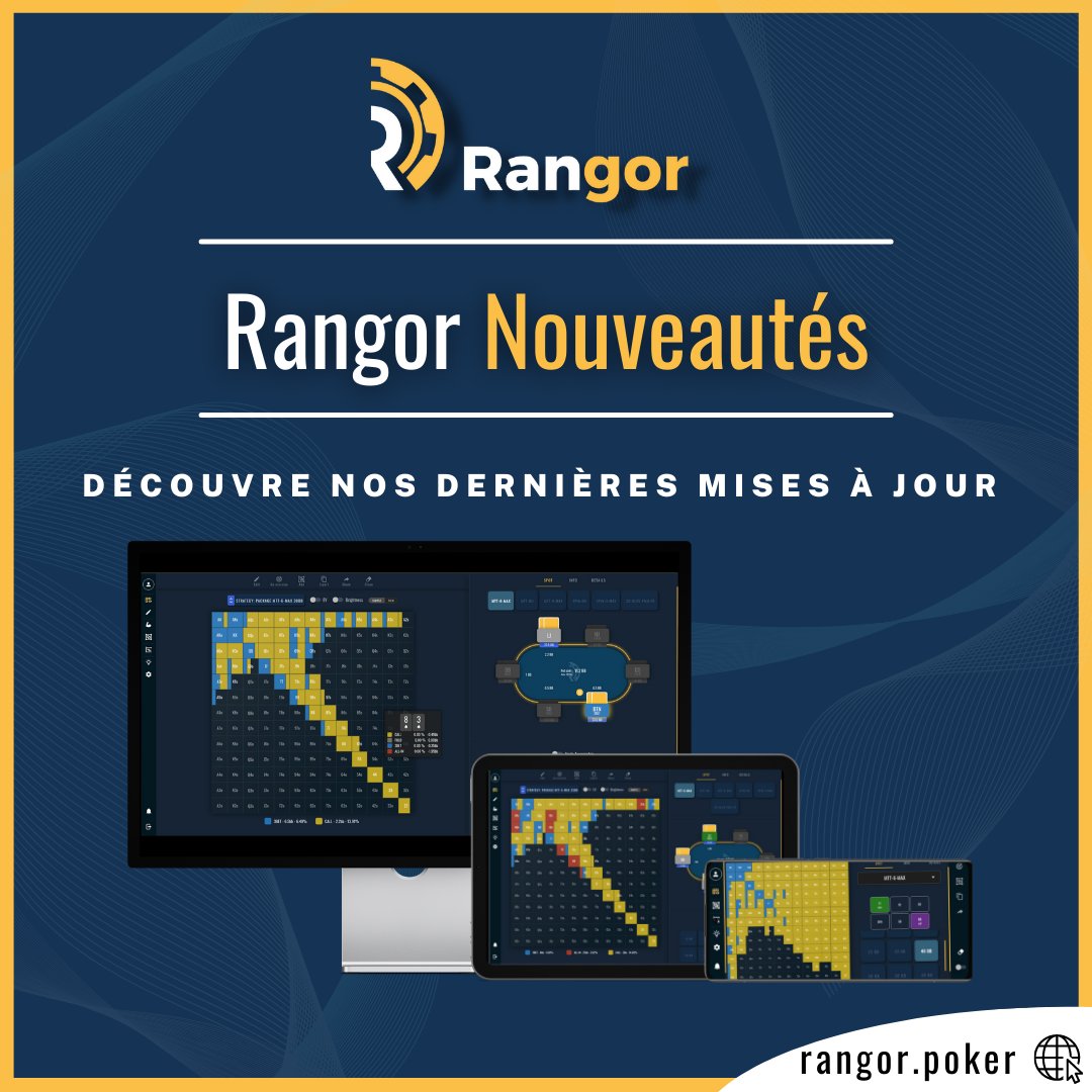👇Une belle mise à jour du côté de notre outil Rangor 👇
Un nouveau design, une utilisation plus confortable, la préparation de l'arrivée de nos outils coaching... On vous détail tout ça sur Insta : bit.ly/3dceoFc