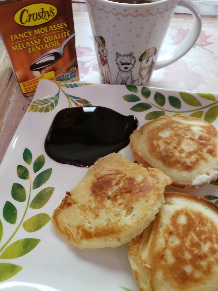 HeyPastie's tweet photo. Hubs poured the #crosbys 
When I wasn't looking  haha  thats a lot my dear but doable  #pancakes #molasses https://t.co/Bg38bOwvYn