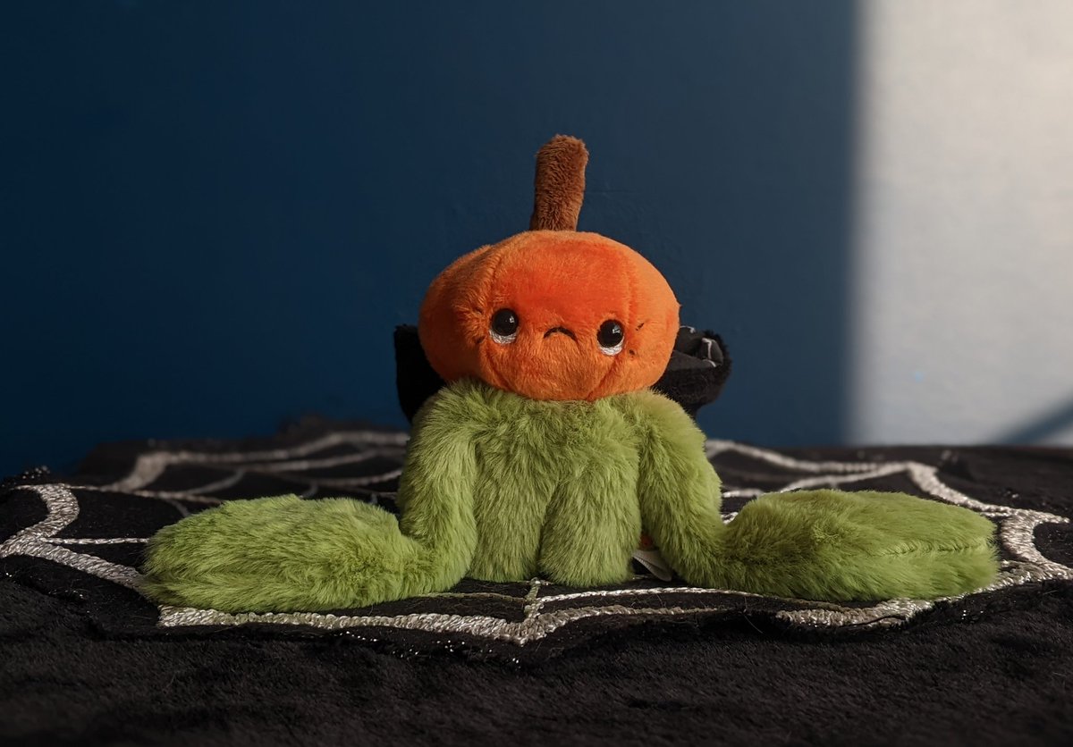 liberty_malley's tweet image. 🎃PUMPKIN PAL GIVEAWAY TIME!🎃

To celebrate a full year of the pumpkin pals I'm giving away this mini pumpkin and her spooky little pot to one lucky winner! 

To enter
- Follow me
- Like &amp;amp; RT this post
- Tag a friend in the comments