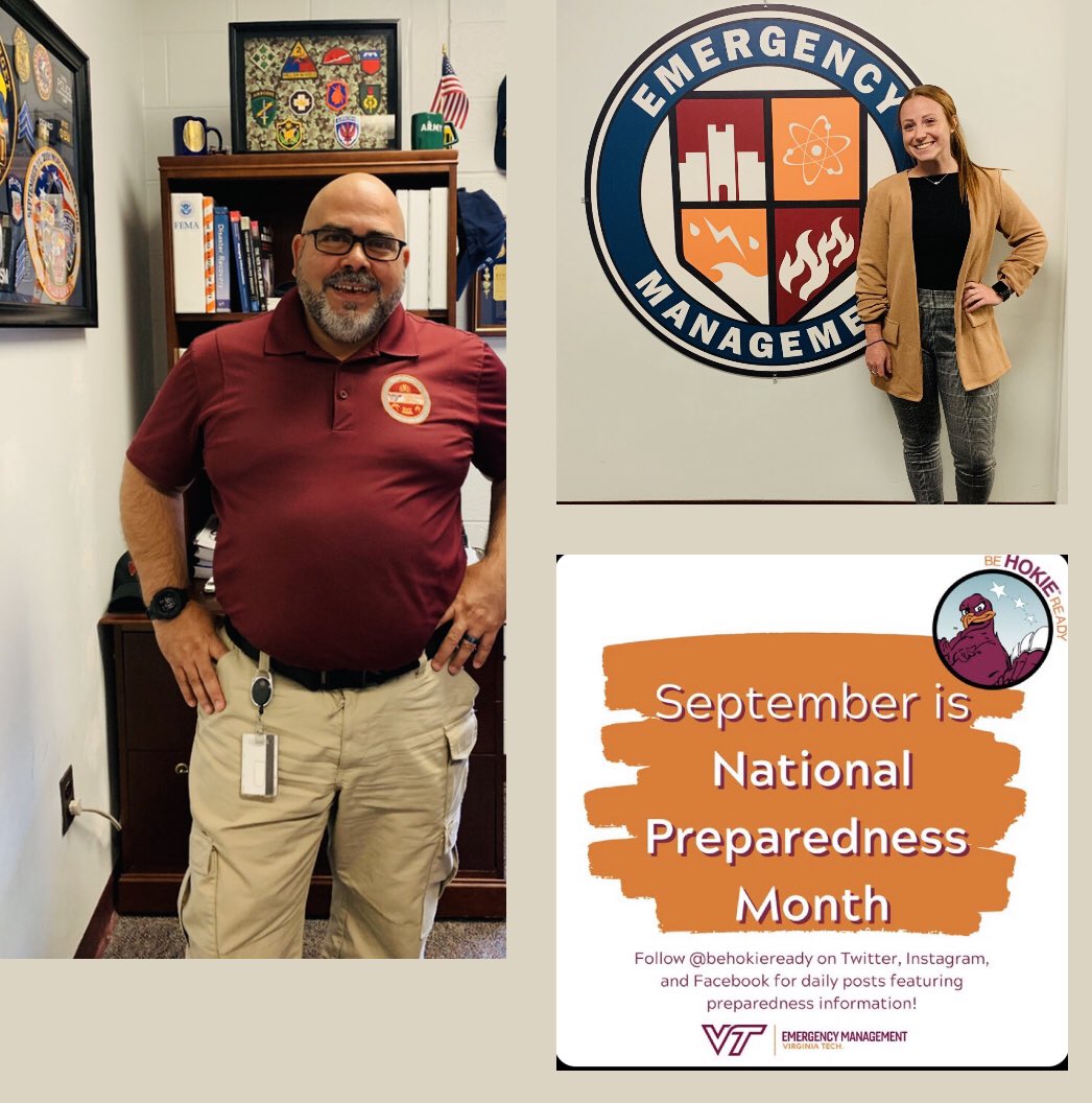 RLRONation's tweet photo. Tomorrow on Thursday, September 15th from 9-11am on the RLRONation Radio Show the guests will be Elvis Rosario and Morgan Ehle from @BeHokieReady . 

You may listen live to WUVT-FM 90.7 Blacksburg with a radio, TuneIn app or https://t.co/ypC5FUXwNp web page. https://t.co/DL7oIIqFgp