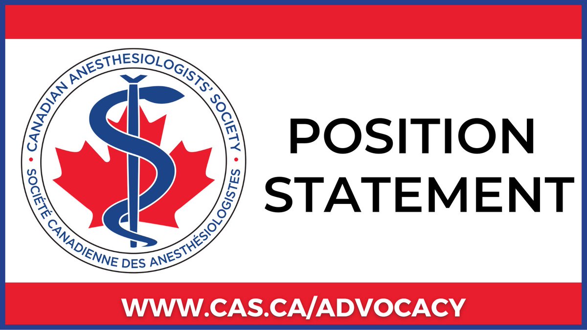 We firmly reject the adoption of CRNA’s in Canada.  Anesthesia should remain as a physician-led domain of medicine, with a specialty trained anesthesiologist or FPA providing care, with the support of Anesthesia Care Teams.

Full statement - ow.ly/Js3p50KJskn