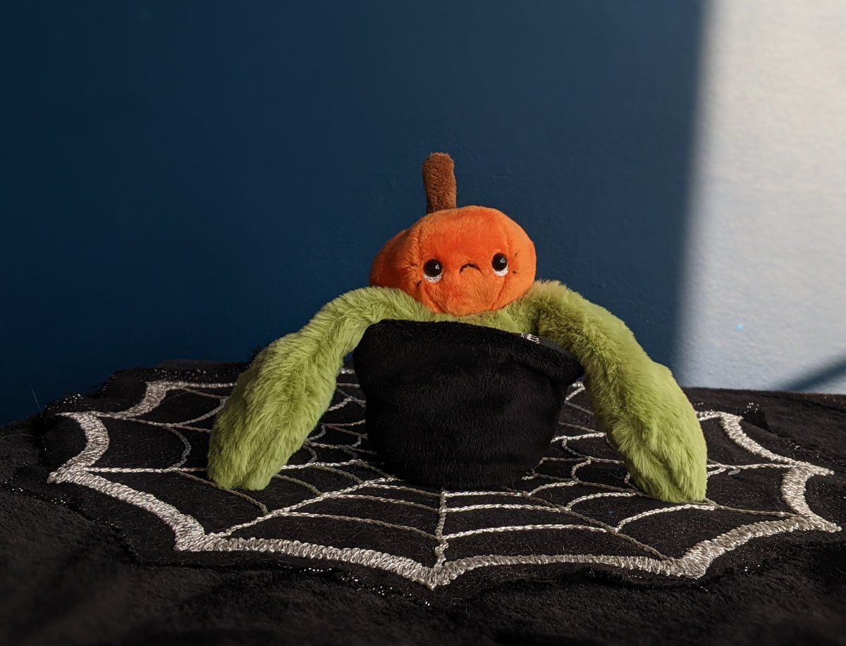 liberty_malley's tweet image. 🎃PUMPKIN PAL GIVEAWAY TIME!🎃

To celebrate a full year of the pumpkin pals I'm giving away this mini pumpkin and her spooky little pot to one lucky winner! 

To enter
- Follow me
- Like &amp;amp; RT this post
- Tag a friend in the comments