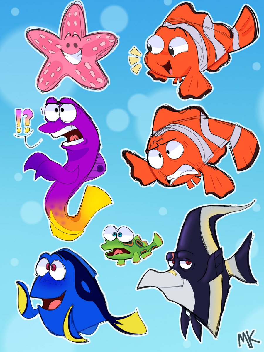 KiwiCake64's tweet photo. Look at all those fishies 🐠
#FindingNemo #PixarFindingNemo https://t.co/zLYiRPVabR
