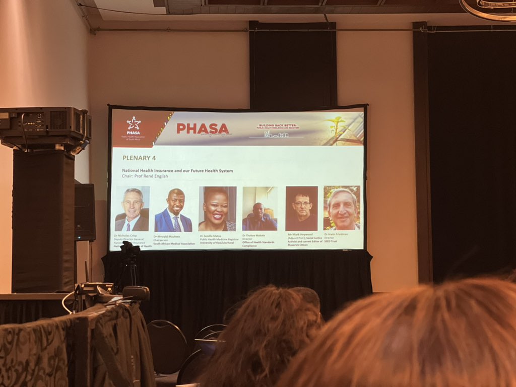SMU_PHPM's tweet photo. 6. Highlights from the final day of #PHASA2022 Wednesday 14 September 2022.
@PublicHealthSA #BuildBetter #PHASA2022 #NHI https://t.co/mNki6VUQEr