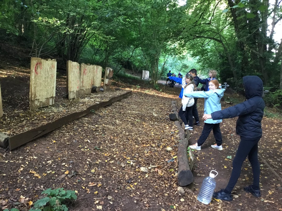 StPetersYearSix's tweet photo. Year 6 had the best time practicing their axe throwing skills! https://t.co/Sy4NJ5DqKk