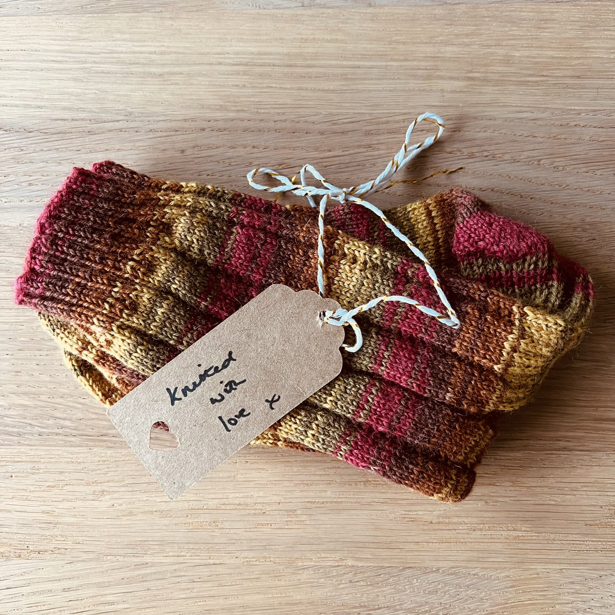 sarahphilpcoach's tweet photo. Honoured to have received a pair of @ChristineCouser socks in the post today and they are of course in #mycolours #ThankYou https://t.co/GOoGMt86S0